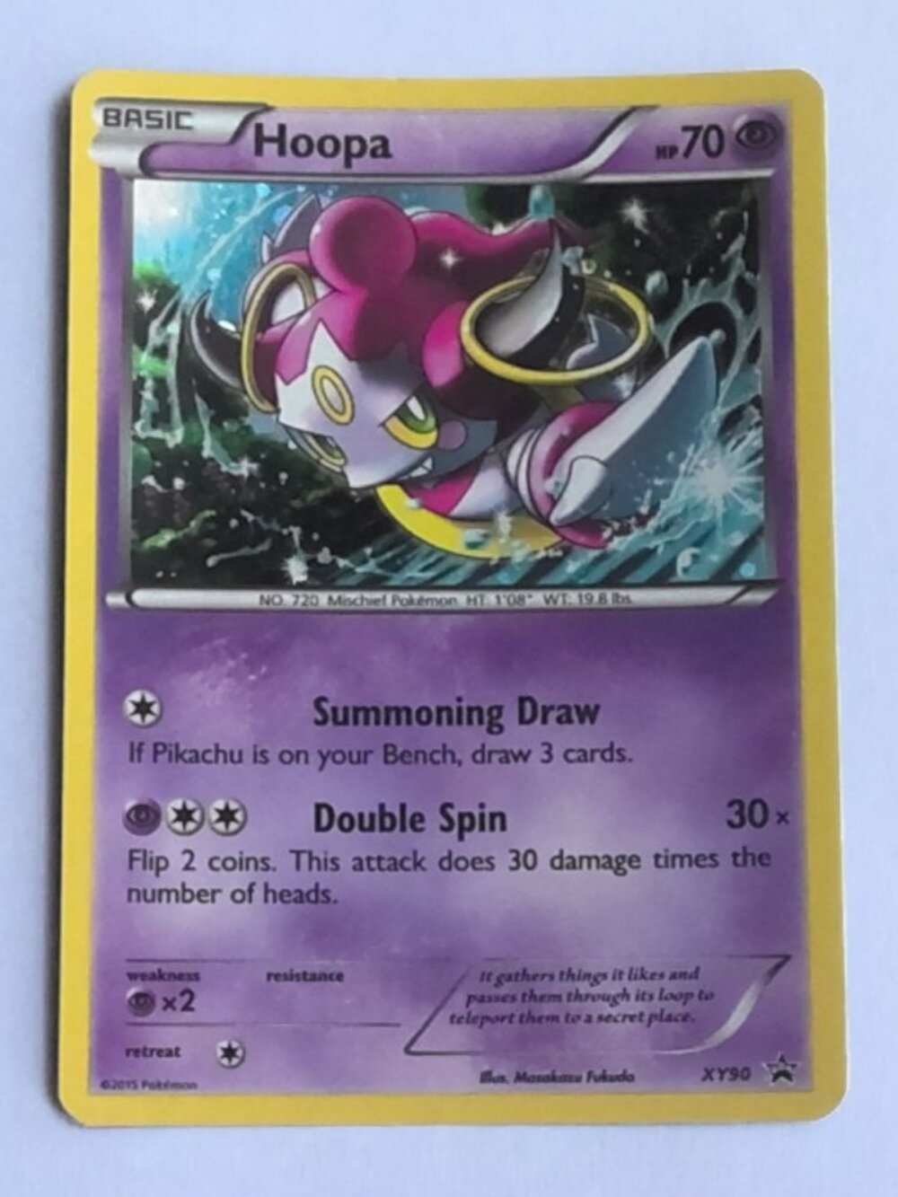 Hoopa XY90 Promo Holo